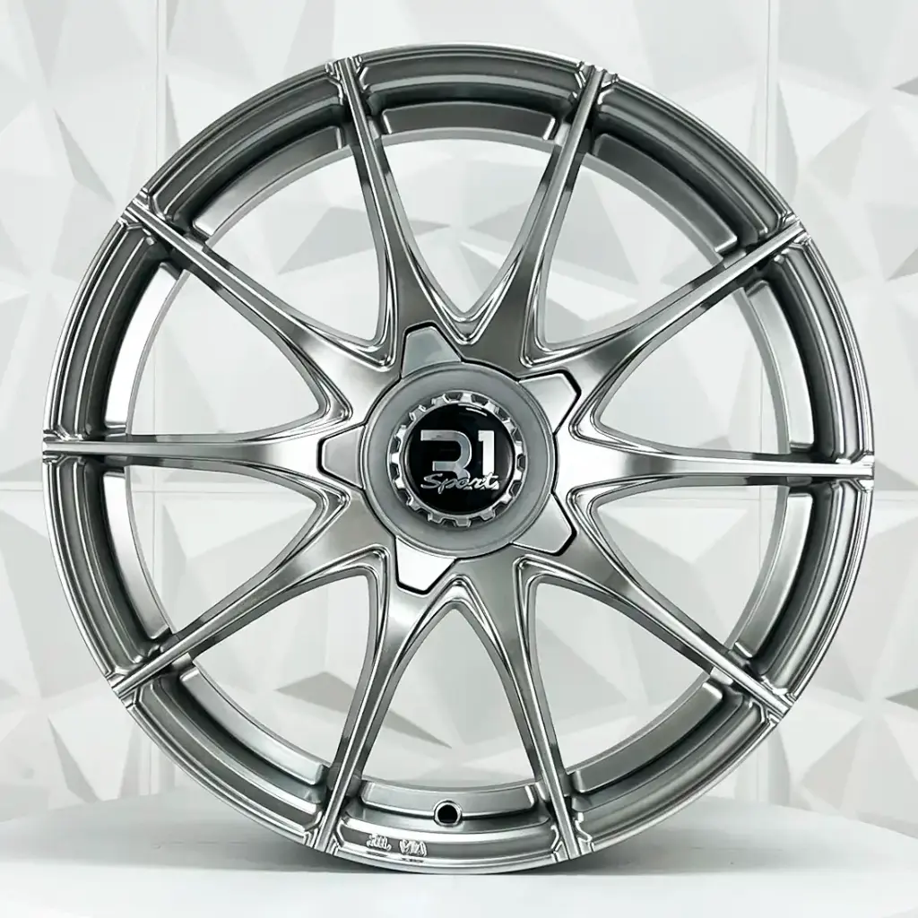 RIN 18X8 5-113 R1 SPORT SWOH04 HYPER BLACK ET38 CB73.1