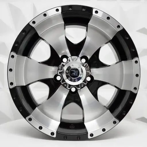 [169279] RIN 16X7 5-114.3 R1 SPORT JA095 BLACK MACHINE FACE ET0 CB83